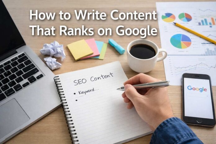 How to Write Content That Ranks on Google