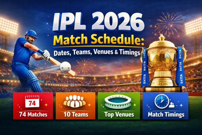 IPL 2026 Match Schedule