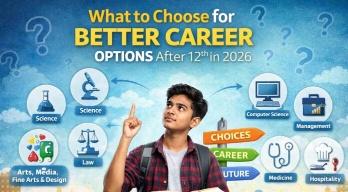 What to Choose for Better Career Options After 12th in 2026 What to Choose for Better Career Options After 12th
